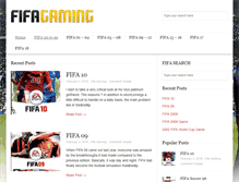 Tablet Screenshot of fifa-gaming.com